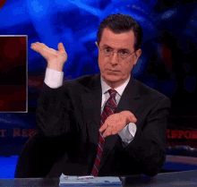 Stephen Colbert Slow Clap Gif